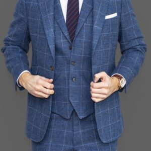 Charcoal Flannel Trousers